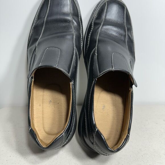 Dockers Mens Agent Black Slip-On Loafers Shoes Size 12 - Picture 6 of 9